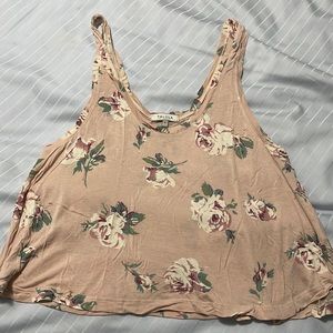 Talula Cropped Floral Tank